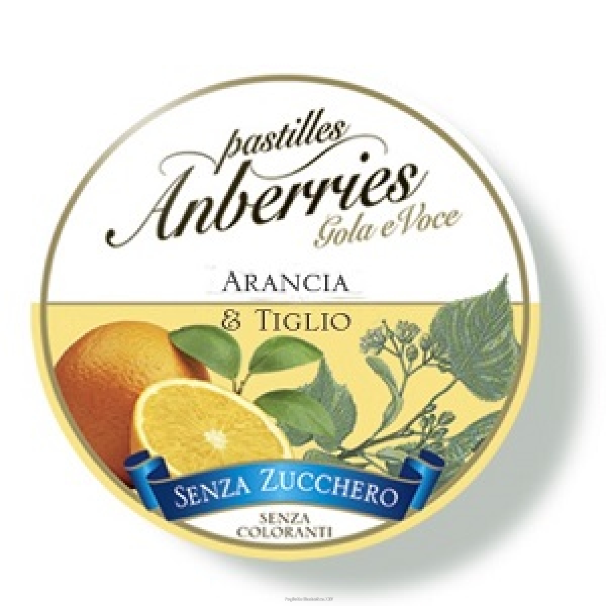 Anberries Pastiglie Classiche Senza Zucchero Ribes Nero & Glicerina 55 g