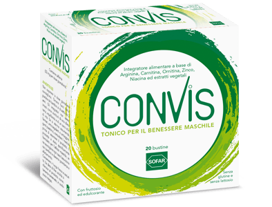 Convis - Integratore tonico per il benessere maschile - 20 bustine
