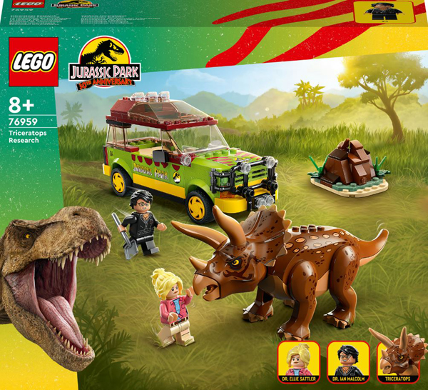 LEGO JURASSIC RICERCA TRICERAT