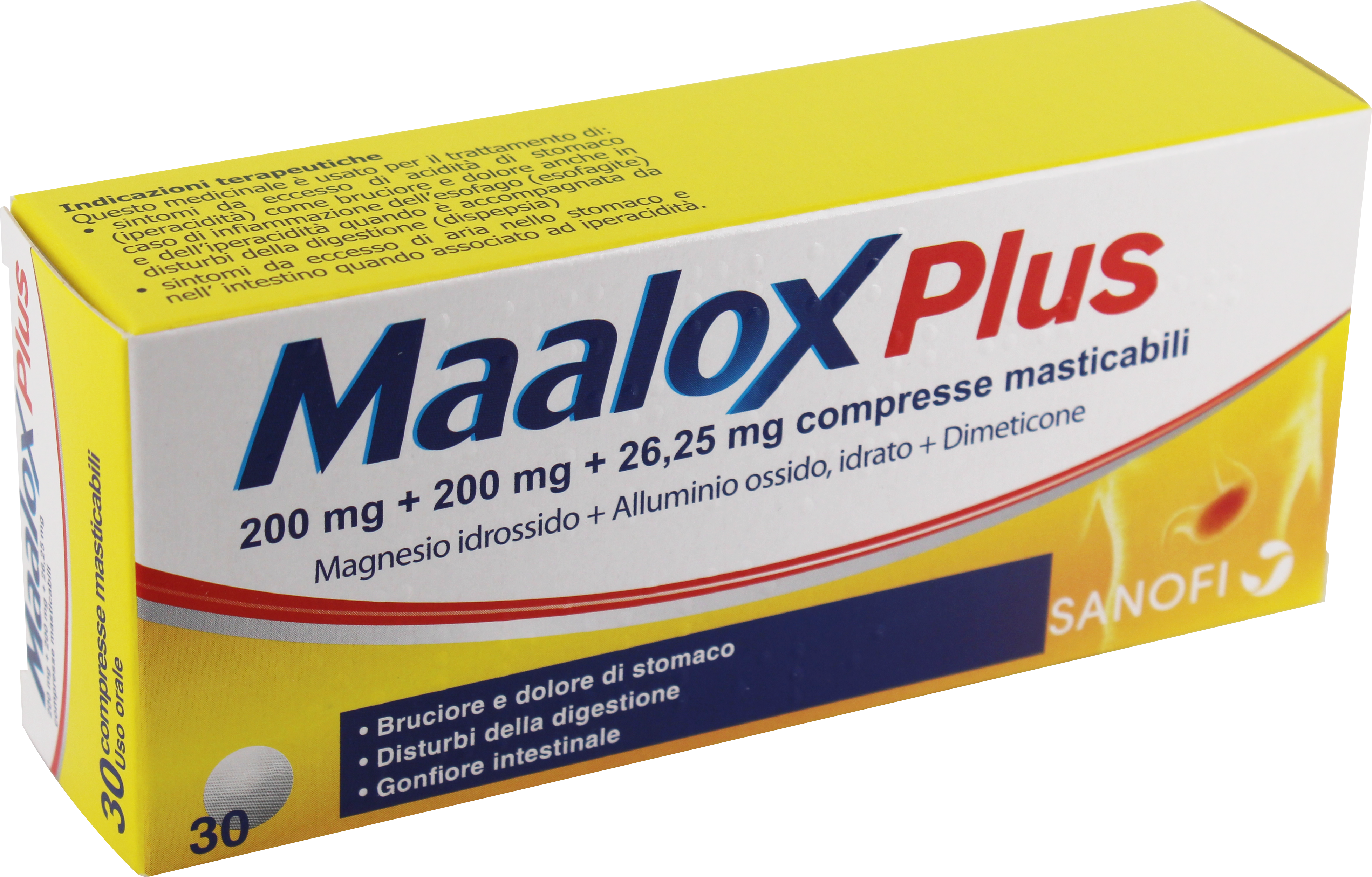 MAALOX PLUS*30CPR MAST GMM