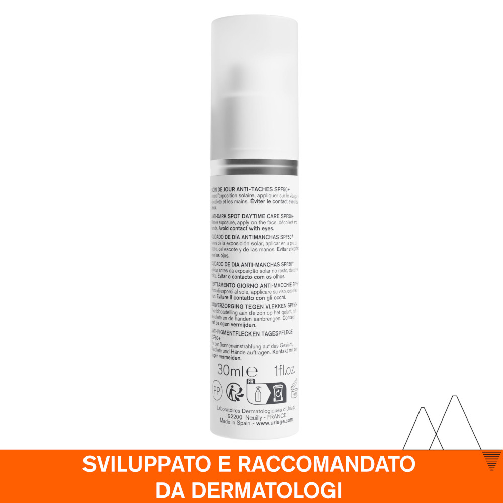 Uriage Dépiderm Trattamento Giorno Anti-macchie SPF 50+ Viso 30 ml