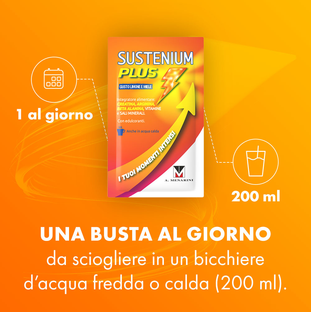 Sustenium Plus Limone e Miele 22 buste