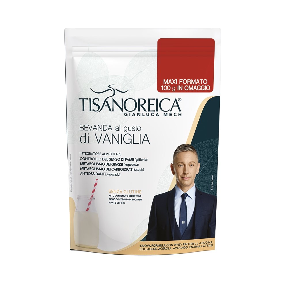 Tisanoreica Bevanda al gusto di VANIGLIA Maxi Formato 500gr