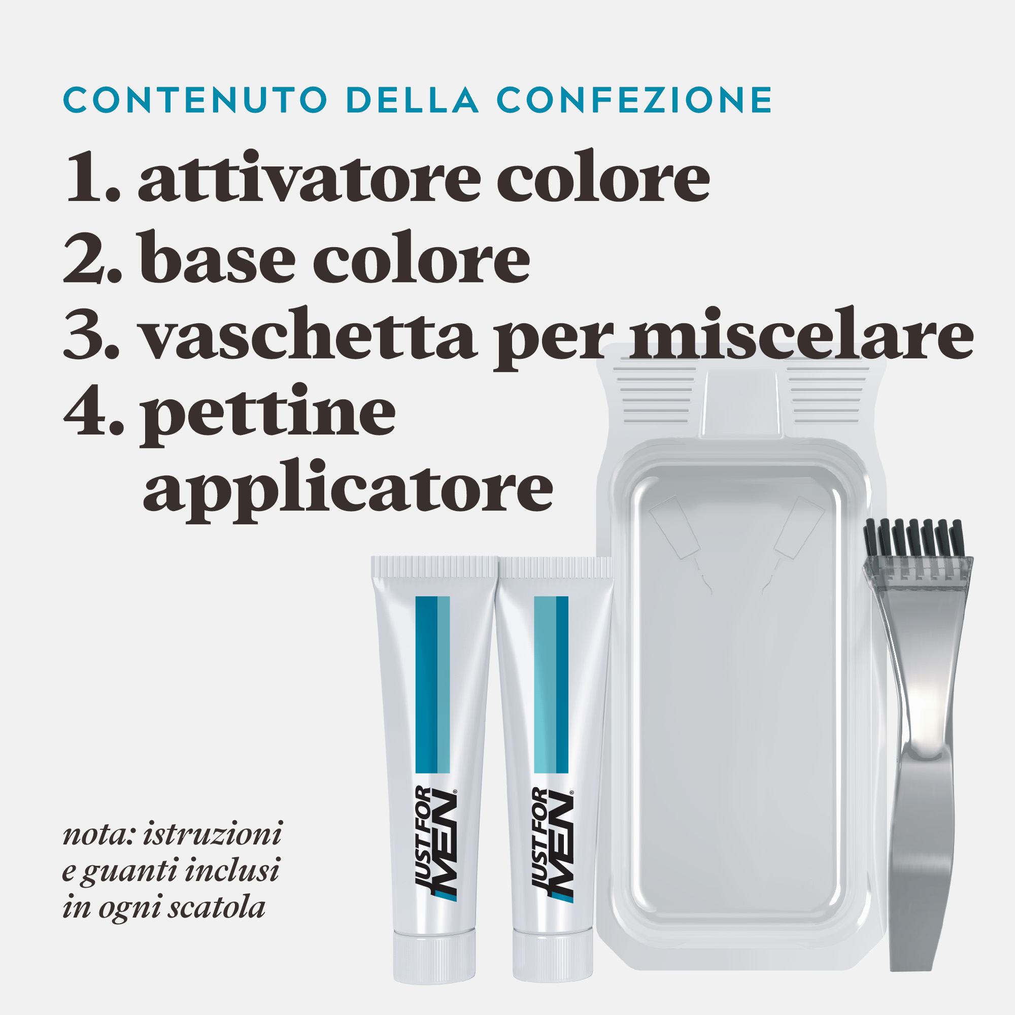 JUST FOR MEN BARBA&BAFFI M45 C