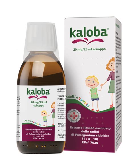 Kaloba Sciroppo Per La Tosse E Il Raffreddore 20 mg/7,5 ml Flacone 100 ml