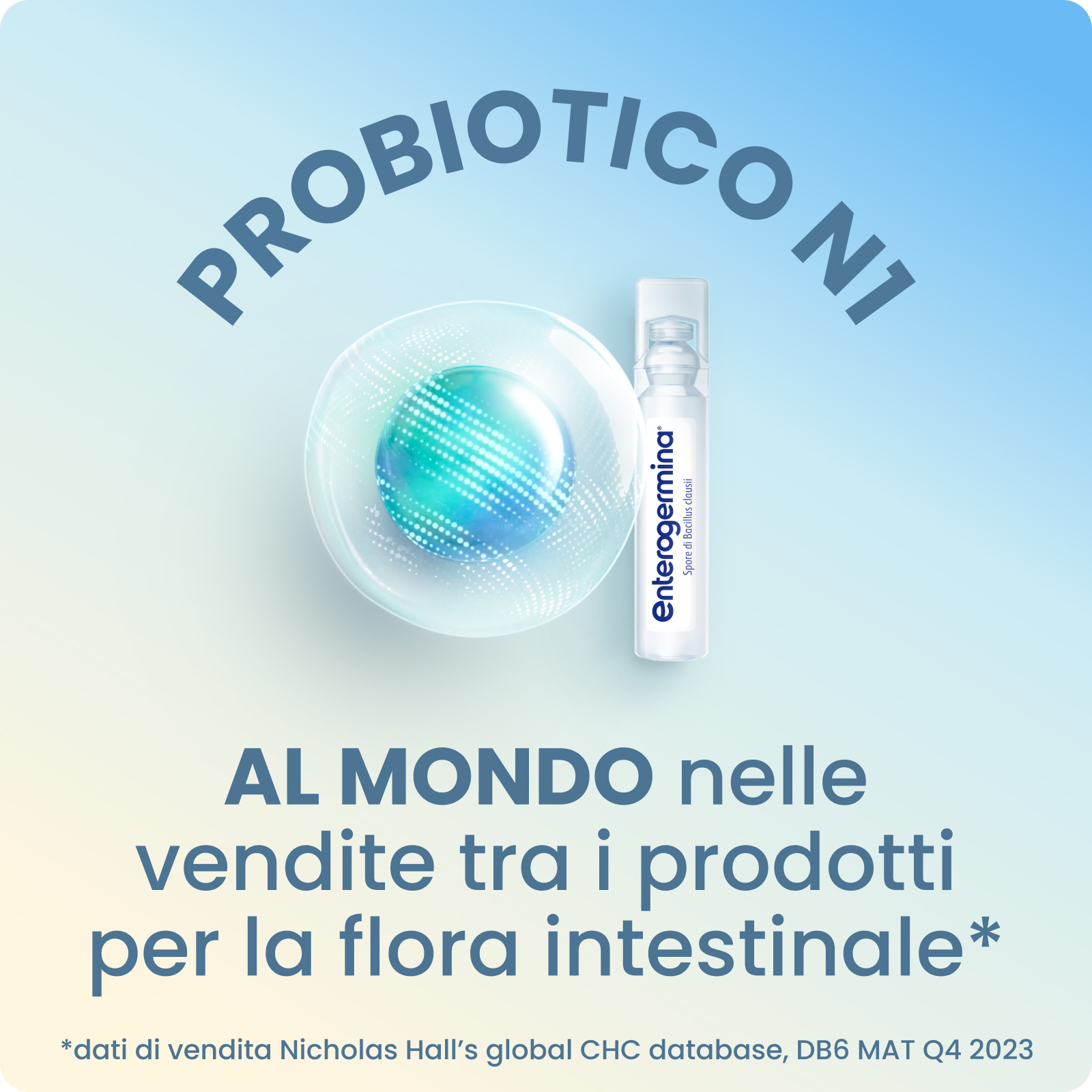 Enterogermina sospensione orale - 2 miliardi - 10 flaconcini - 5 ml 