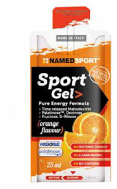 Named Sport Gel Energetico Gusto Arancia 25ml