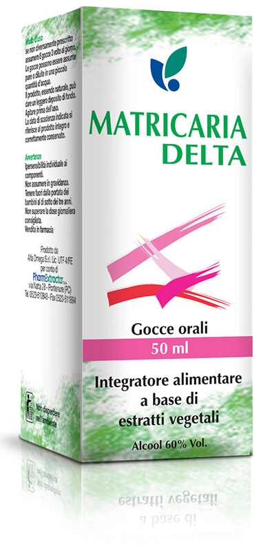 Matricaria Delta Soluzione Idroalcolica Integratore 50 ml
