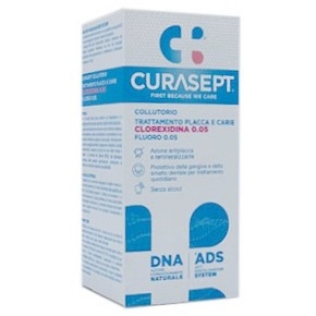 Curasept ADS Collutorio 0,05% Ads+ Dna Trattamento placca e carie 200ml
