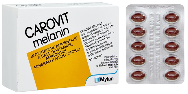 CAROVIT MELANIN 20CPR 