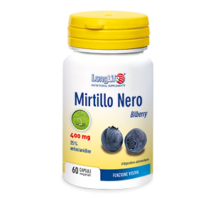 LongLife Mirtillo Nero Integratore Per la Vista 60 Capsule