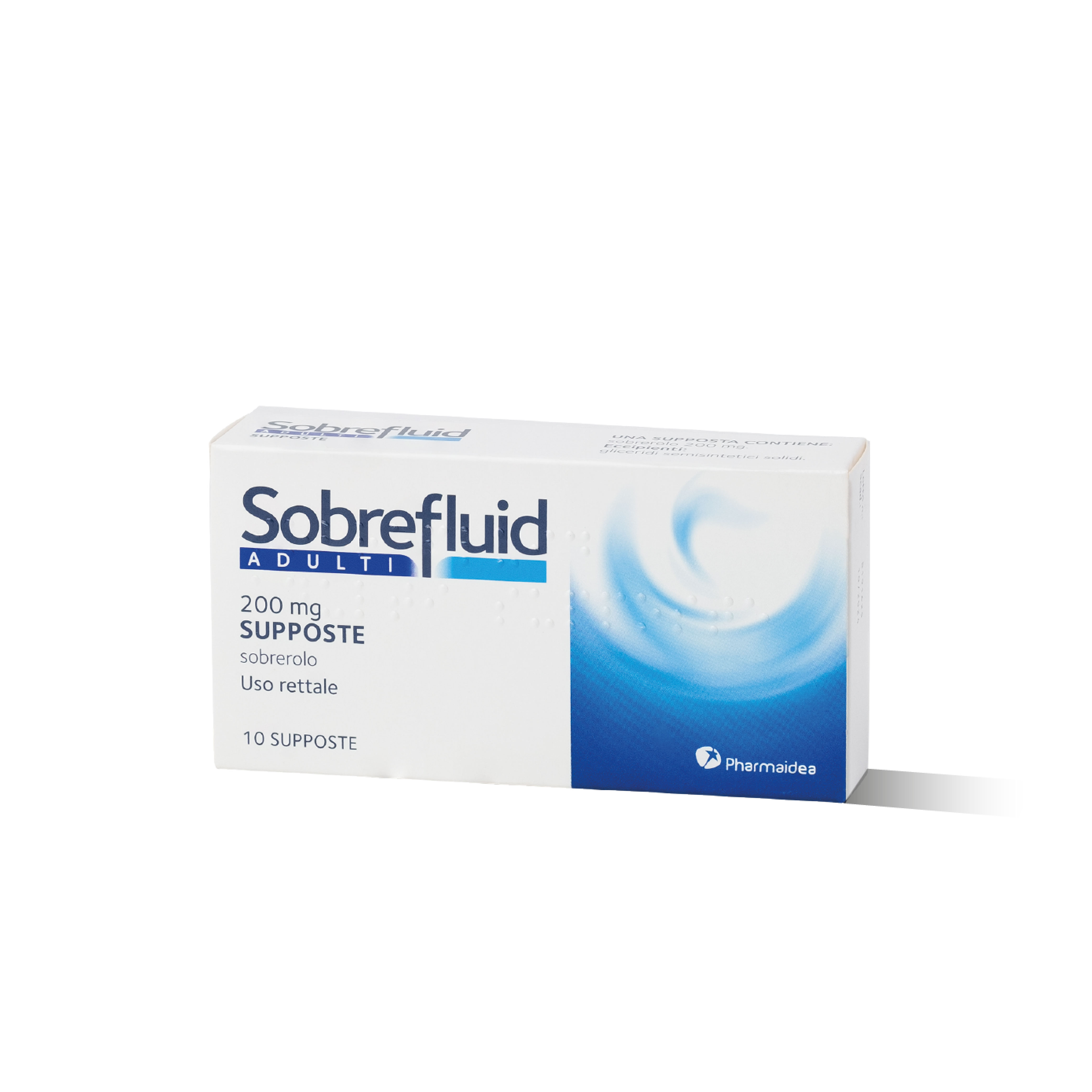 SOBLEFLUID SUPPOSTE ADULTI 10 SUPPOSTE 200 MG