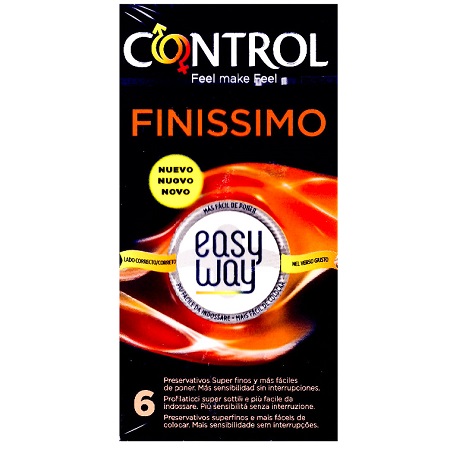Control Finissimo Easy Way 6 Pezzi