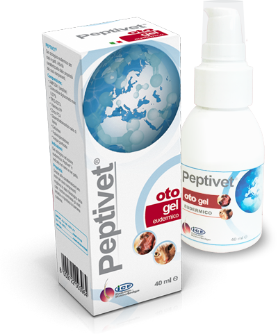 Peptivet Oto Gel Otologico Cani e Gatti 40 ml