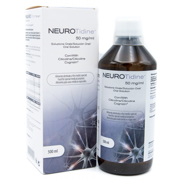 Neurotidine Trattamento Soggetti Con Glaucoma 50mg/ml 500 ml