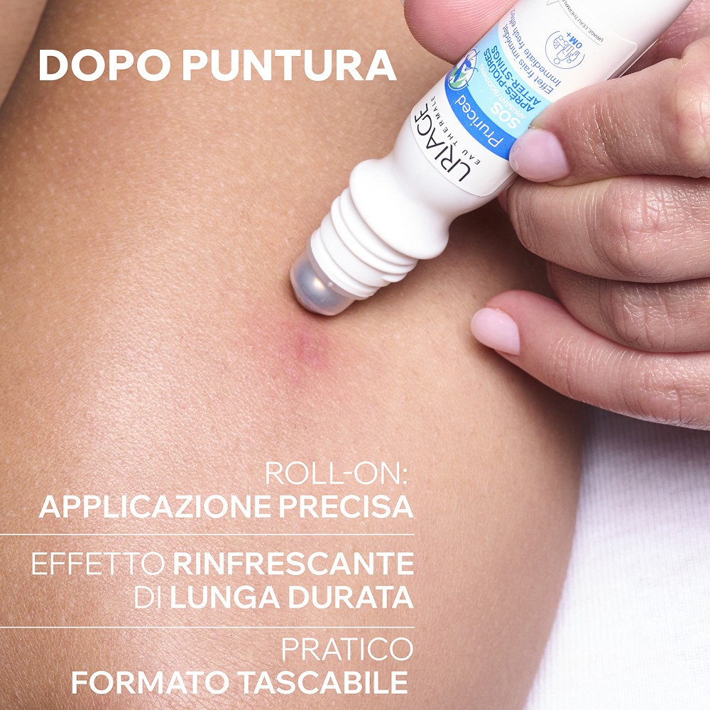 Uriage Pruriced - SOS Roll-On Post Puntura Per Zanzare E Piante Orticanti 15 ml