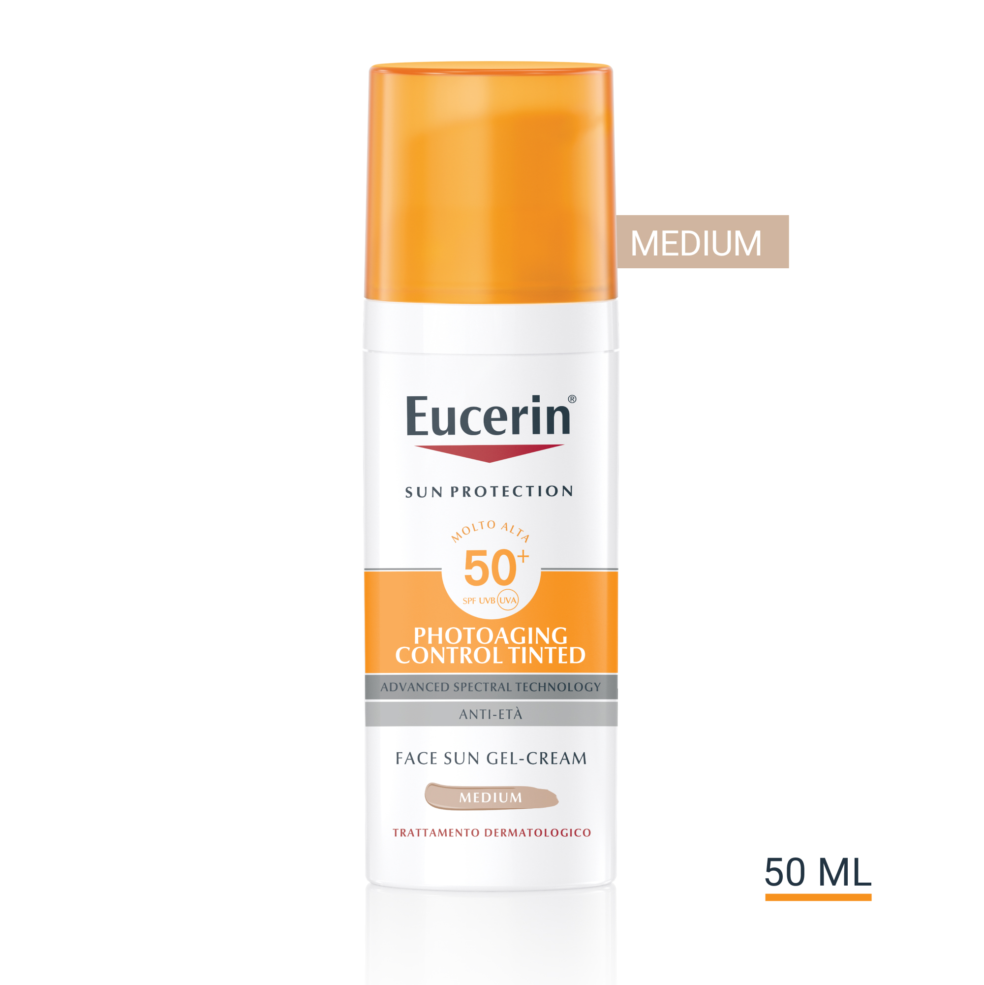 Eucerin Sun Photoaging Control Protezione Solare Colorata Viso SPF50+ 50mL