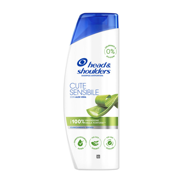 H&S NEW SH SENSITIVE ALOE VERA 250