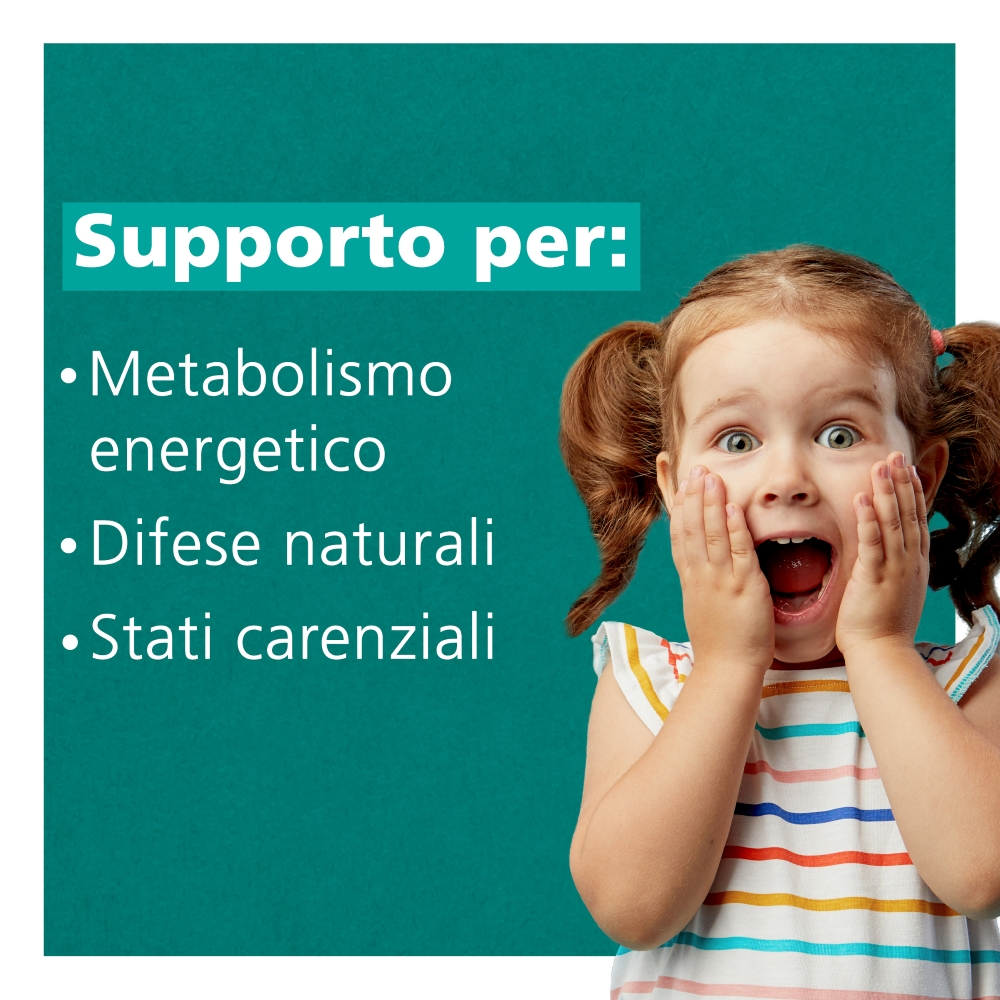 Be-Total Sciroppo Integratore Alimentare Vitamina B Stanchezza Sistema Immunitario Bambini 100 ml