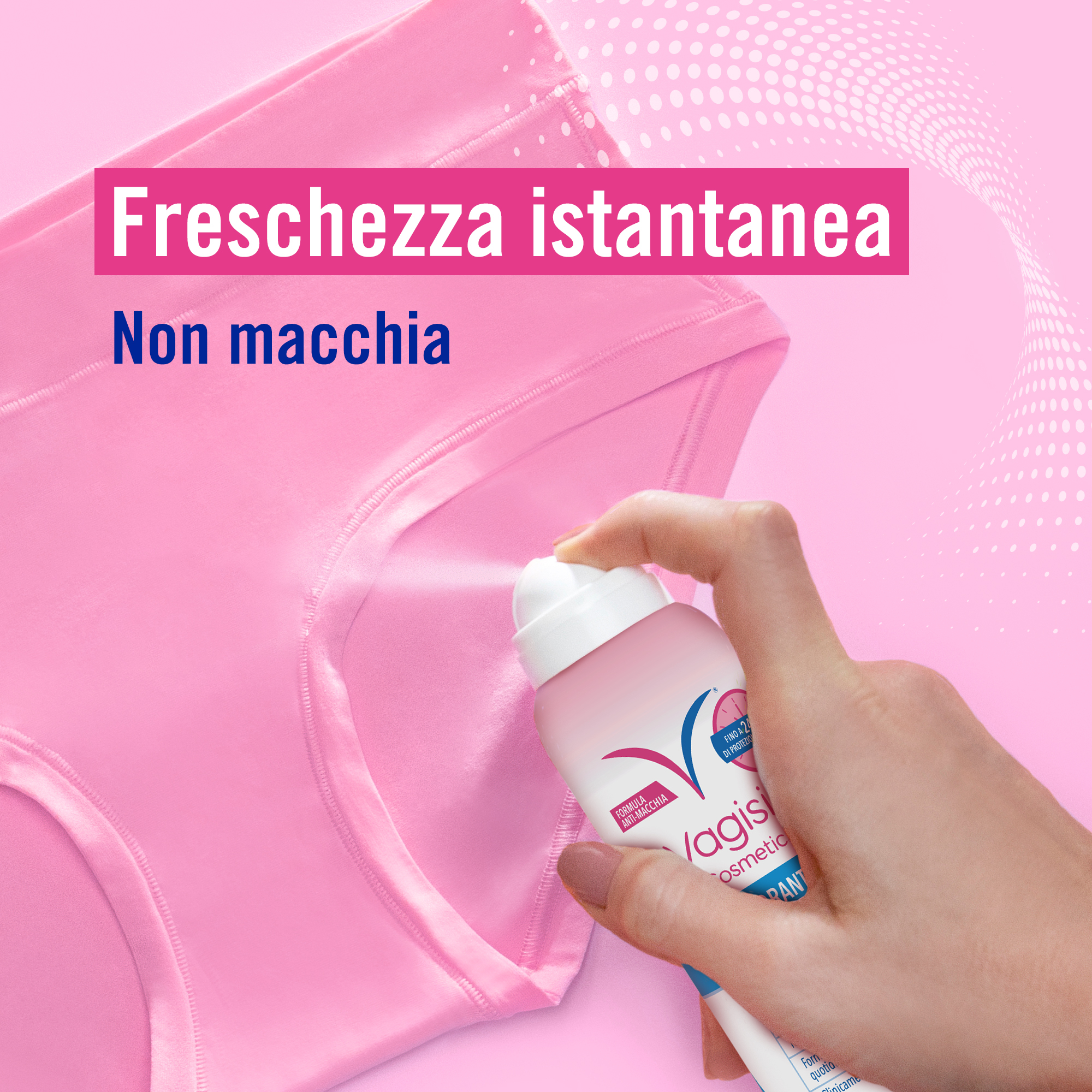 Vagisil Deodorante Intimo Spray. Freschezza Prolungata Fino 24 Ore, Protegge Dagli Odori. Rispetta il pH. Non Macchia.125 ml