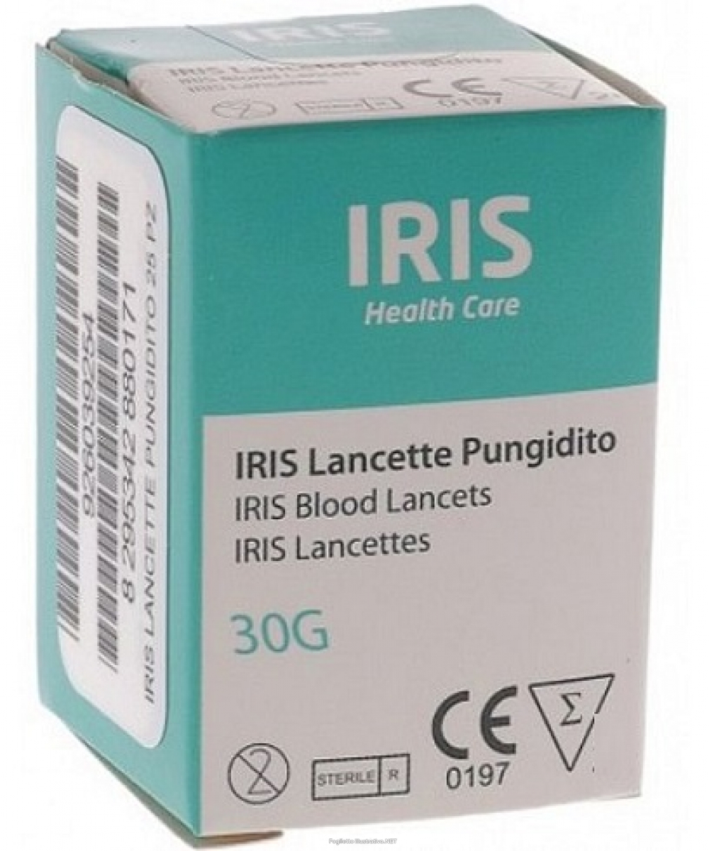 IRIS LANCETTE PUNGIDITO Sterili 50 pz