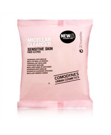 Comodynes Make-Up Remover Soluzione Micellare pelli sensibili 20 salviette