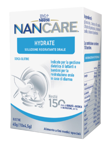 NANCARE HYDRATE 10 Bust.4,5g