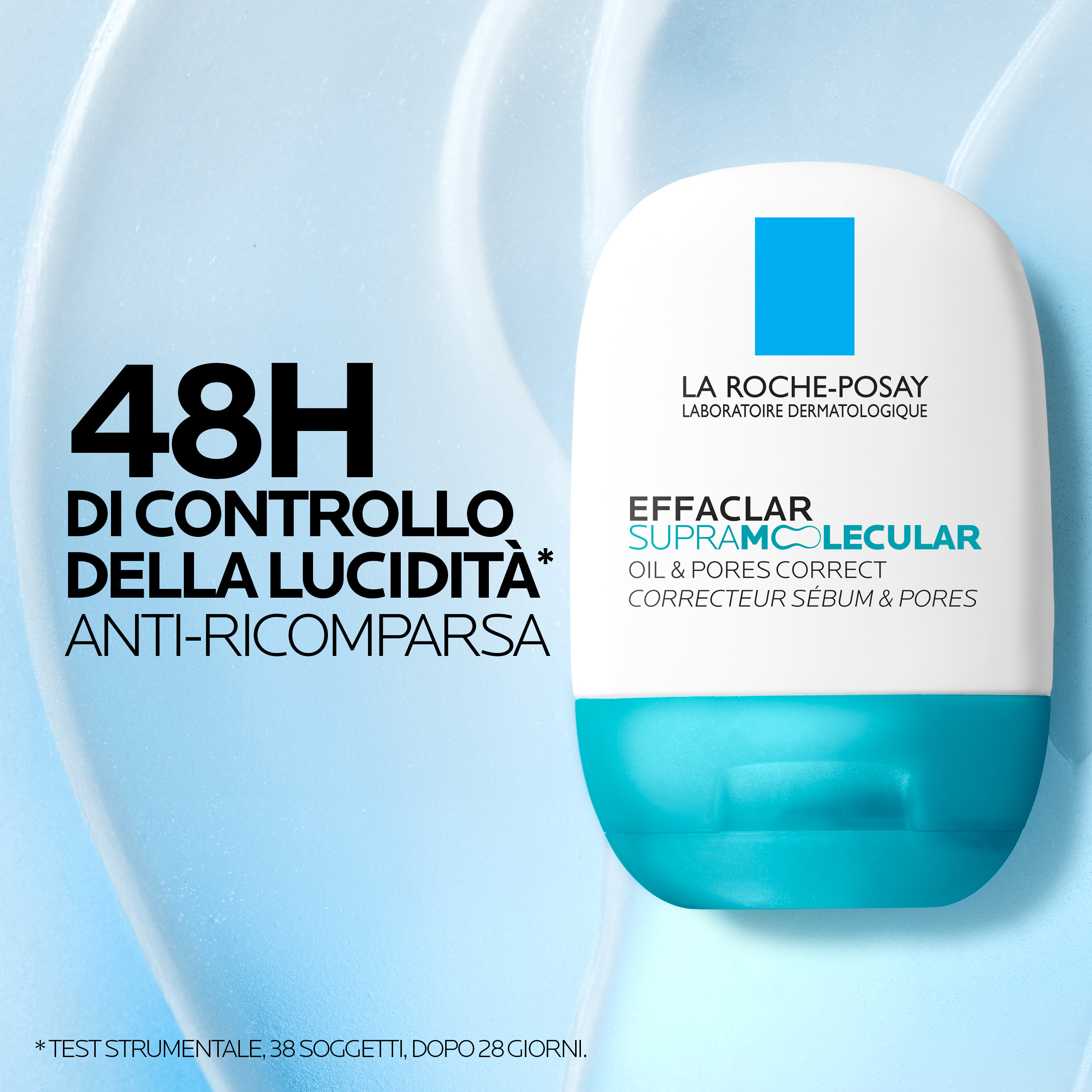 La Roche-Posay Effaclar Supramolecular - Correttore Viso Per Pelle Grassa 40 ml