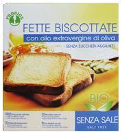 Probios Fette Biscottate Biologiche Senza Sale e Senza Zuccheri Aggiunti