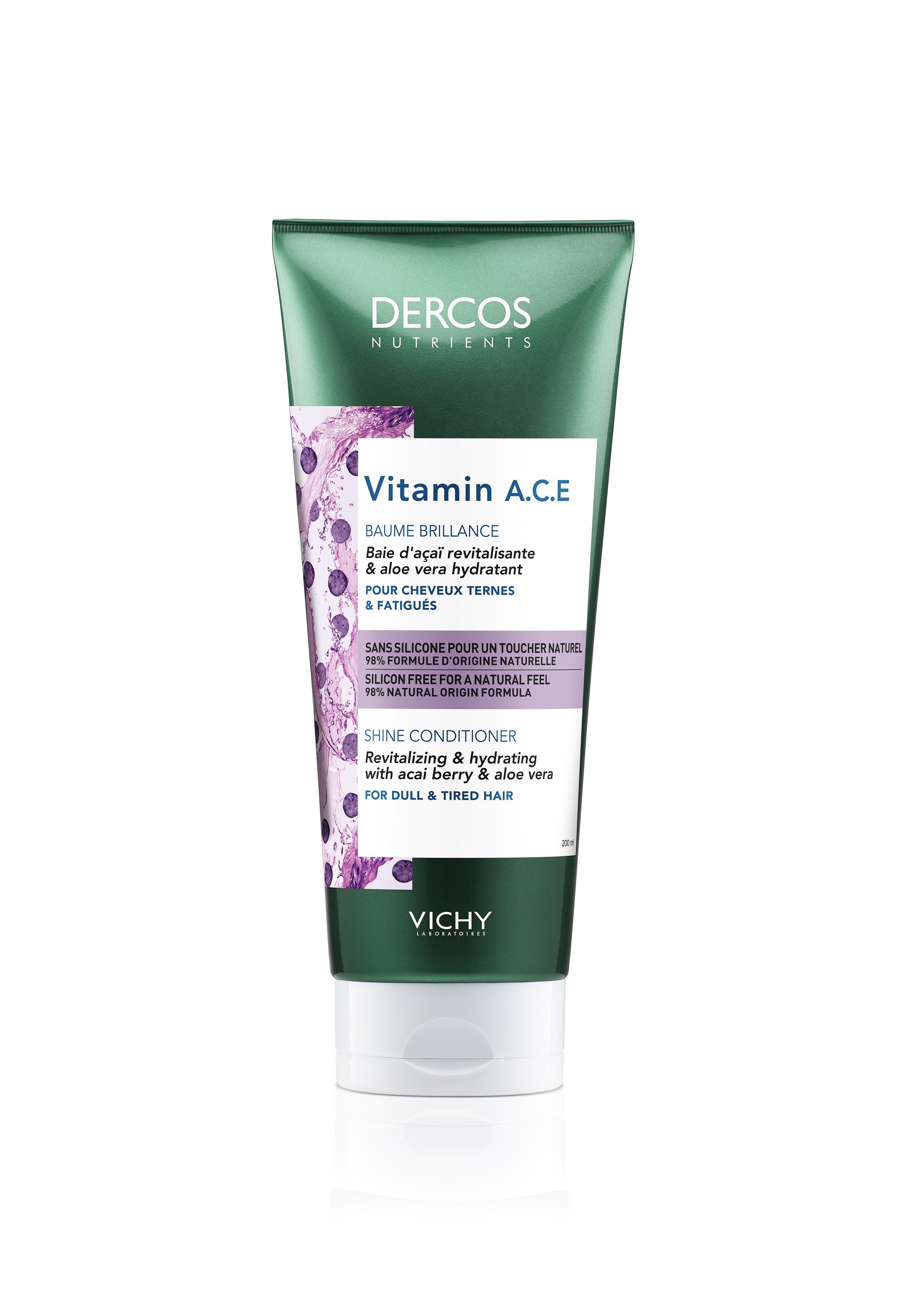 Vichy Dercos Nutrients Vitamin ACE Balsamo Illuminante 200 mL