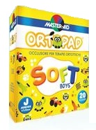 Ortopad Soft Boys Junior Cerotto Occlusore Per Bambini Per Terapie Ortottiche 20 Pezzi