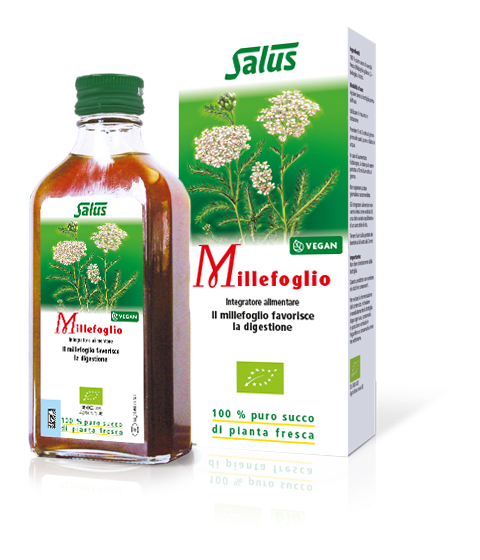 Salus - Milledoglio Succo 200 ml - Integratore Per La Funzione Digestiva
