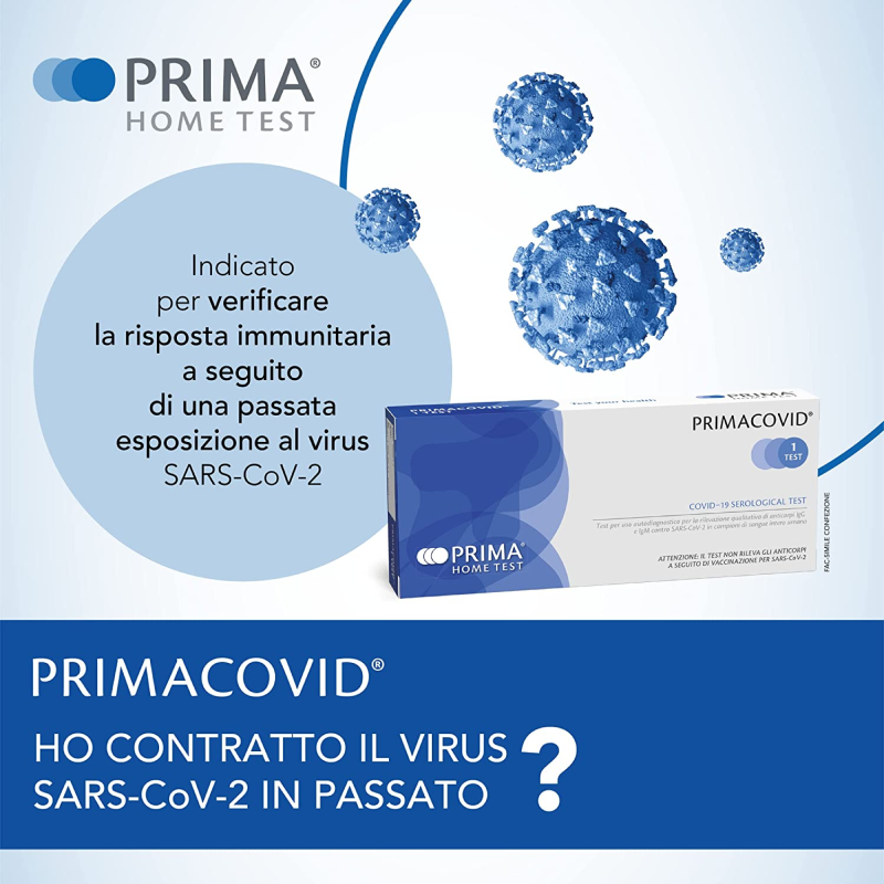 TEST SIEROLOGICO PRIMACOVID COVID-19