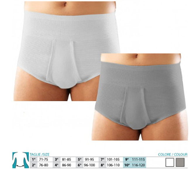 ORIONE Slip U Cont.Grigio 4