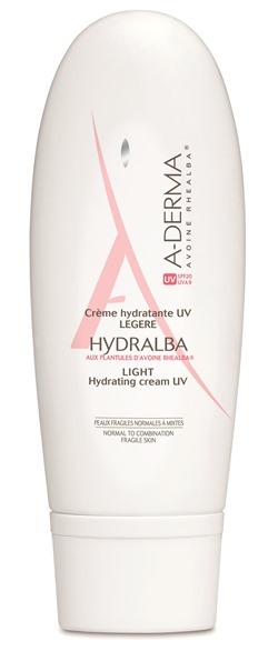 A-Derma Hydralba Uv Crema Leggera Idratante Pelle Normale 40 ml