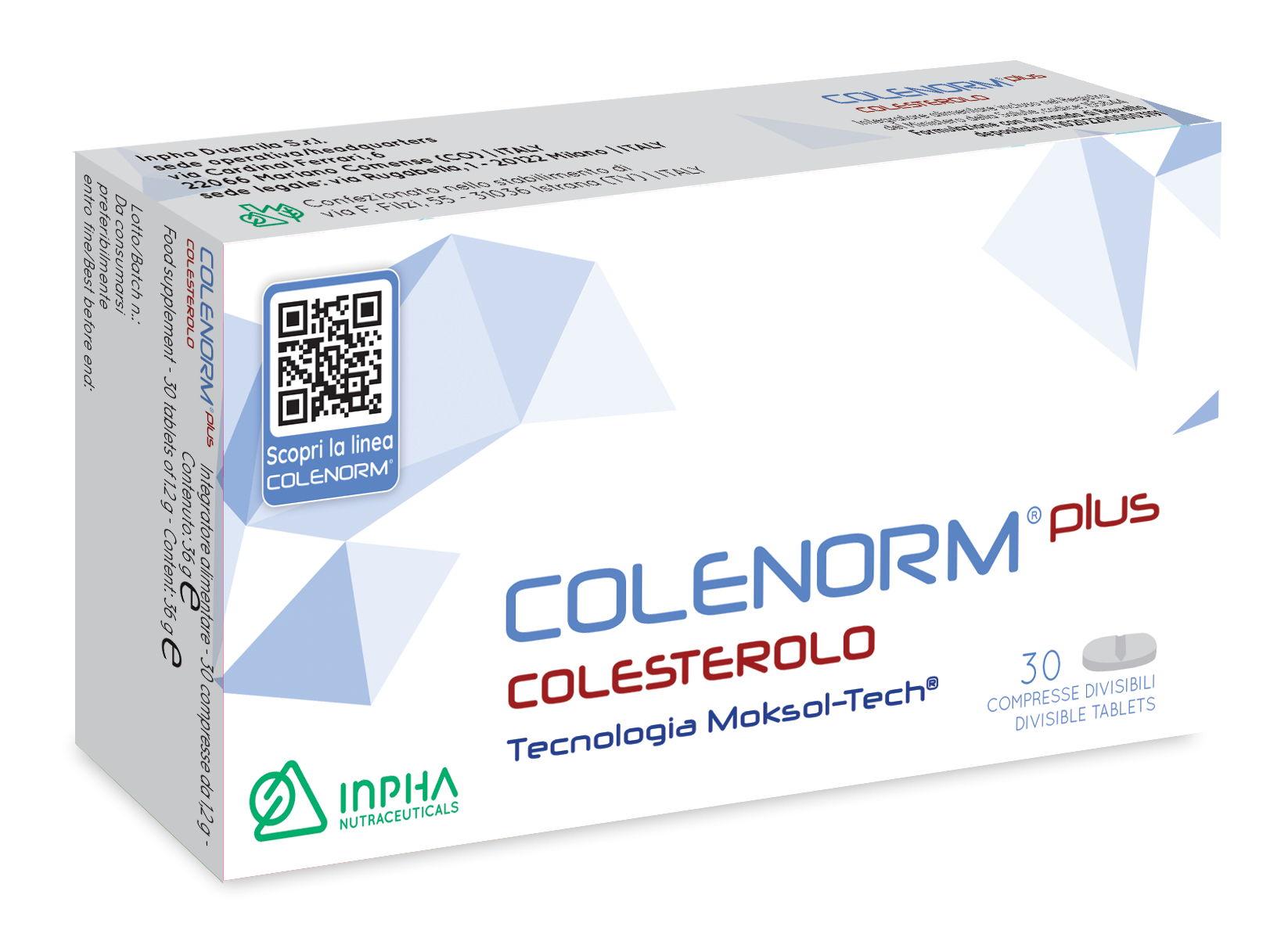 COLENORM*Plus Colesterolo30Cpr