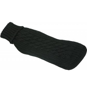 FASHION DOG CANE MAGLIONE TRECCIA NERO MIS.27 (REF. 30327N)