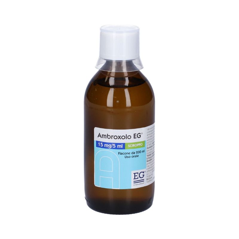 Ambroxolo EG 15 mg/5 ml - Sciroppo Mucolitico 200 ml