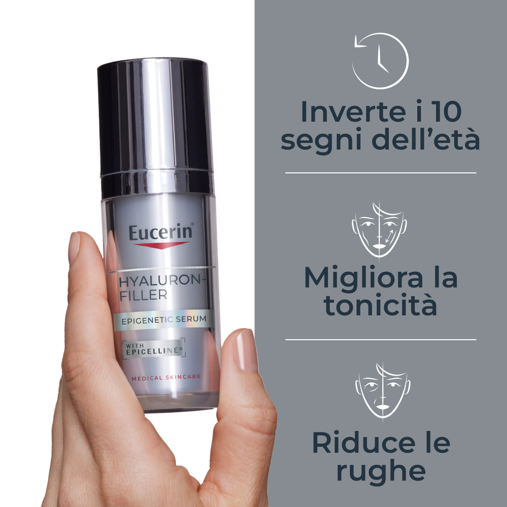 Hyaluron-Filler Siero Epigenetico rivoluzionario trattamento antiage 30ml  