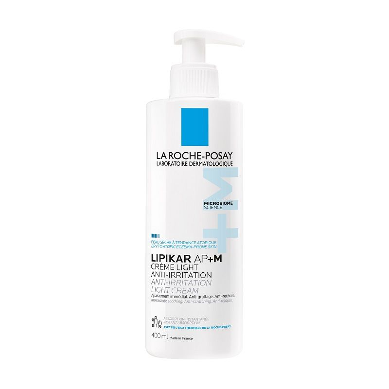 La Roche-Posay AP+M balsamo leggero anti-irritazioni per pelle secca a tendenza atopica 400ml