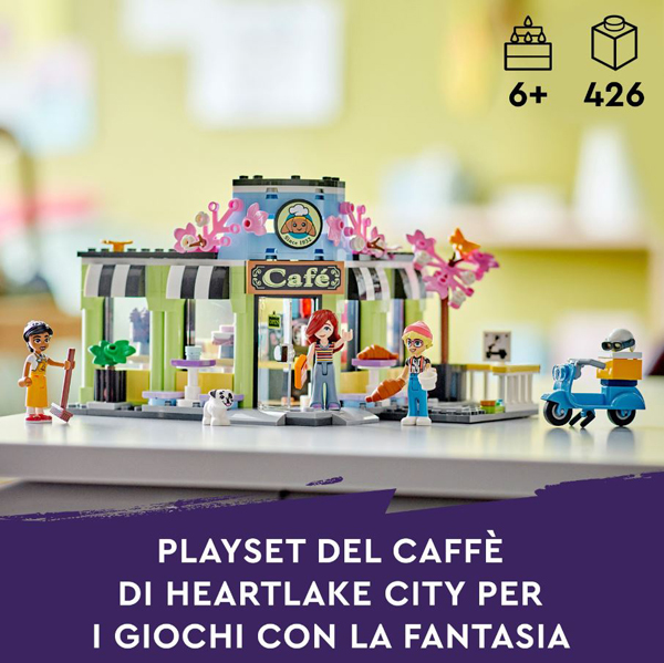 LEGO FRIENDS CAFFE' HEARTLAKE