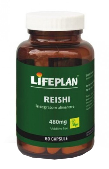 Lifeplan Reishi favorisce le difese dell'organismo senza glutine 60 capsule