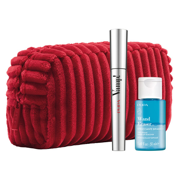 PUPA KIT POUCH MASC.VAMP+ERASER