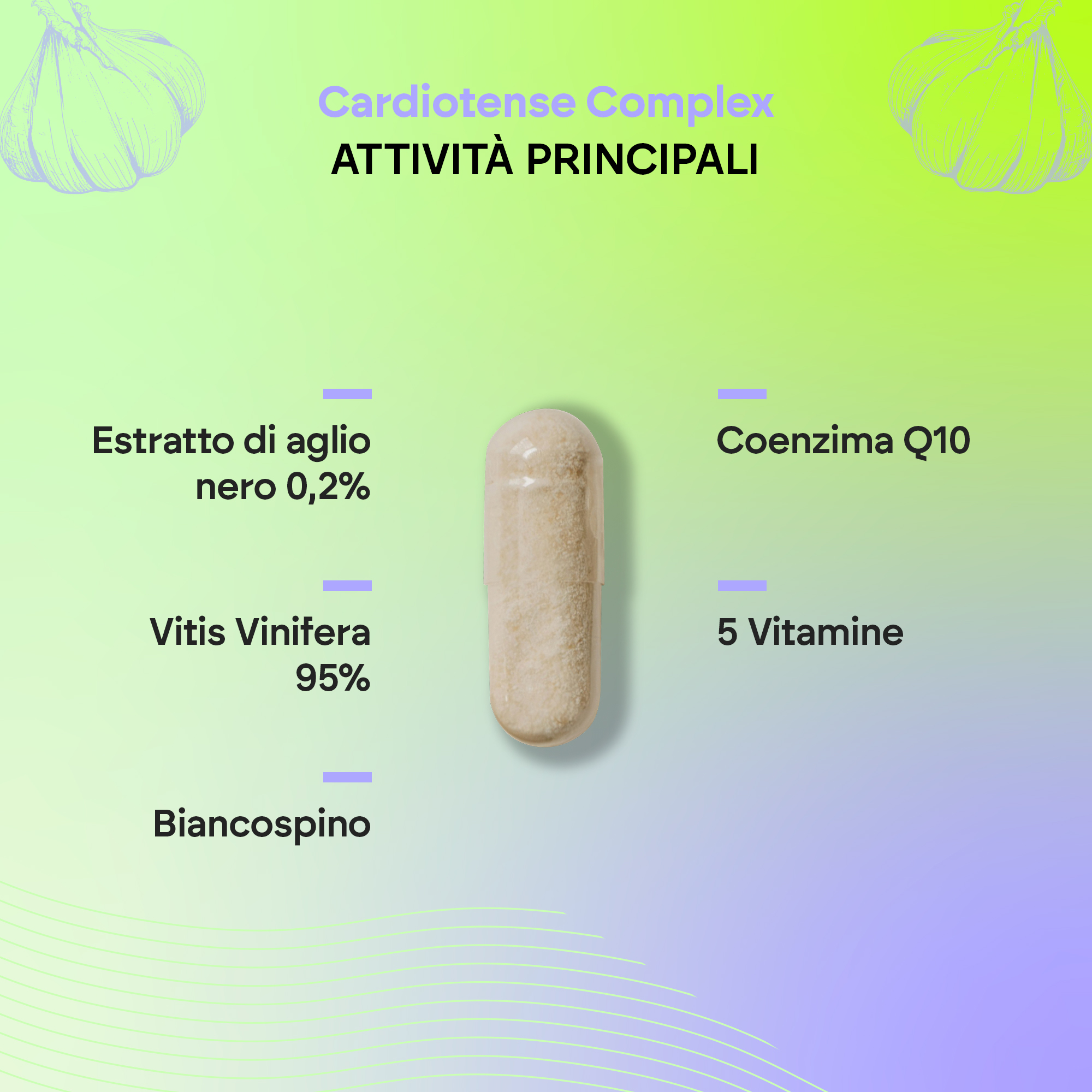 Nutralie Cardiotense Complex 90 Capsule - Integratore Per Il Benessere Cardiovascolare