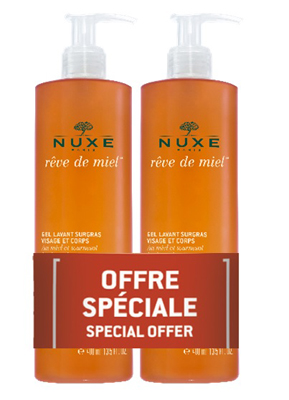NUXE REVE DE MIEL DUO GEL LAV