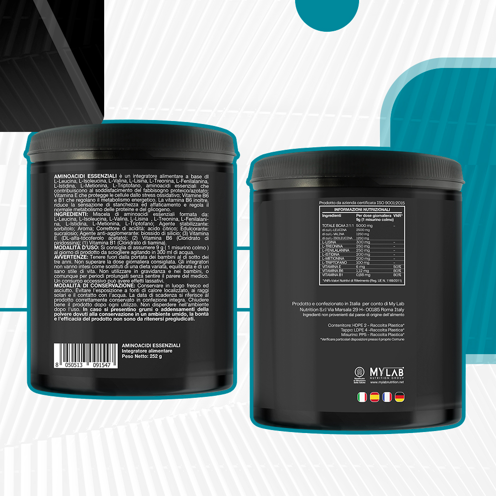 T-Rex Integratori Aminoacidi Essenziali Gusto Pesca 252 g - Integratore Per Gli Sportivi