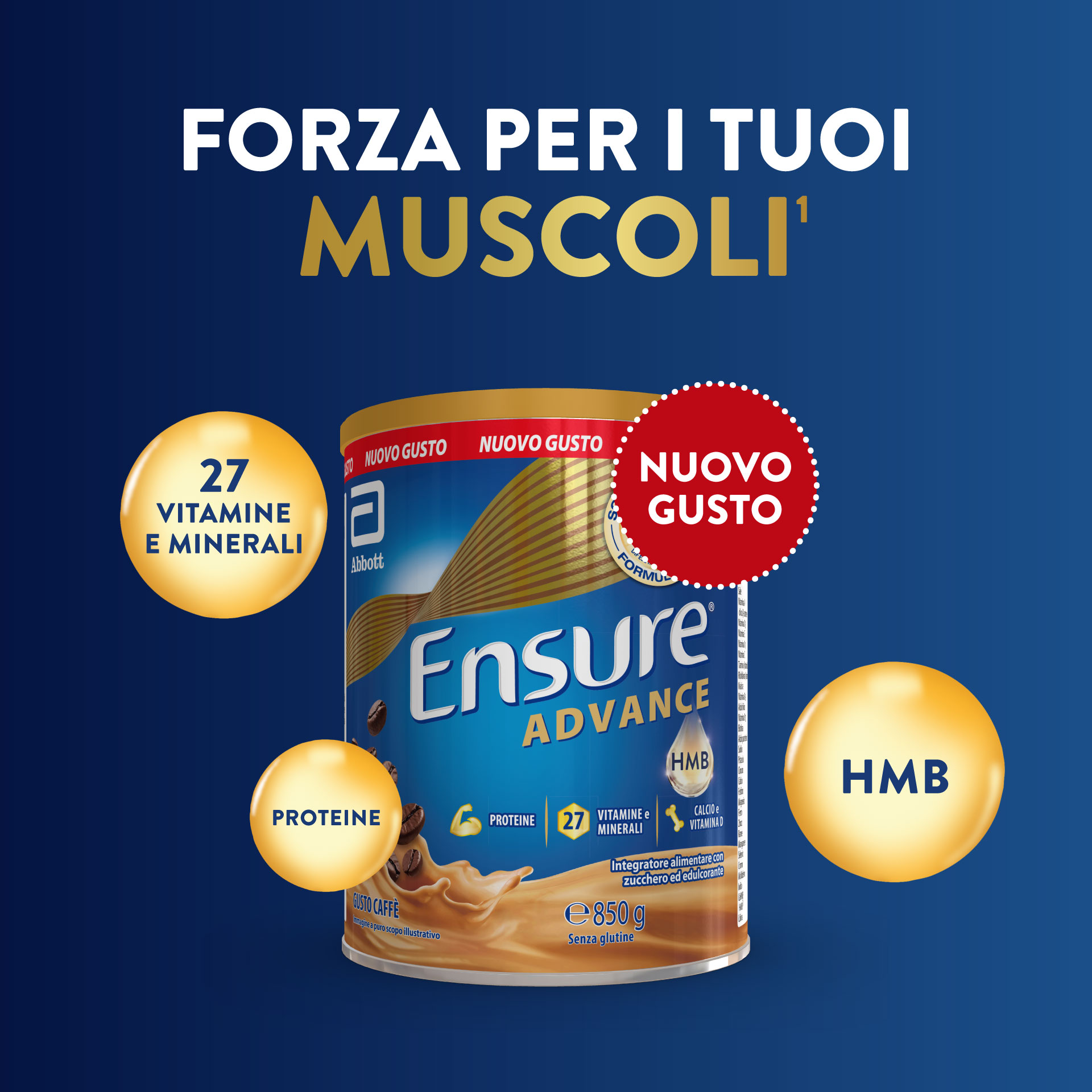 PediaSure Teenager Gusto Cioccolato 850 g - Integratore Multivitaminico Per Adolescenti