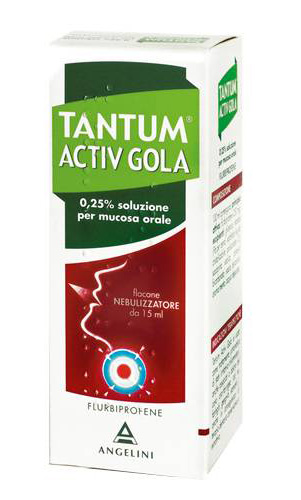 Tantum Verde Gola Spray 0,25% Soluzione Per Mucosa Orale 15 ml