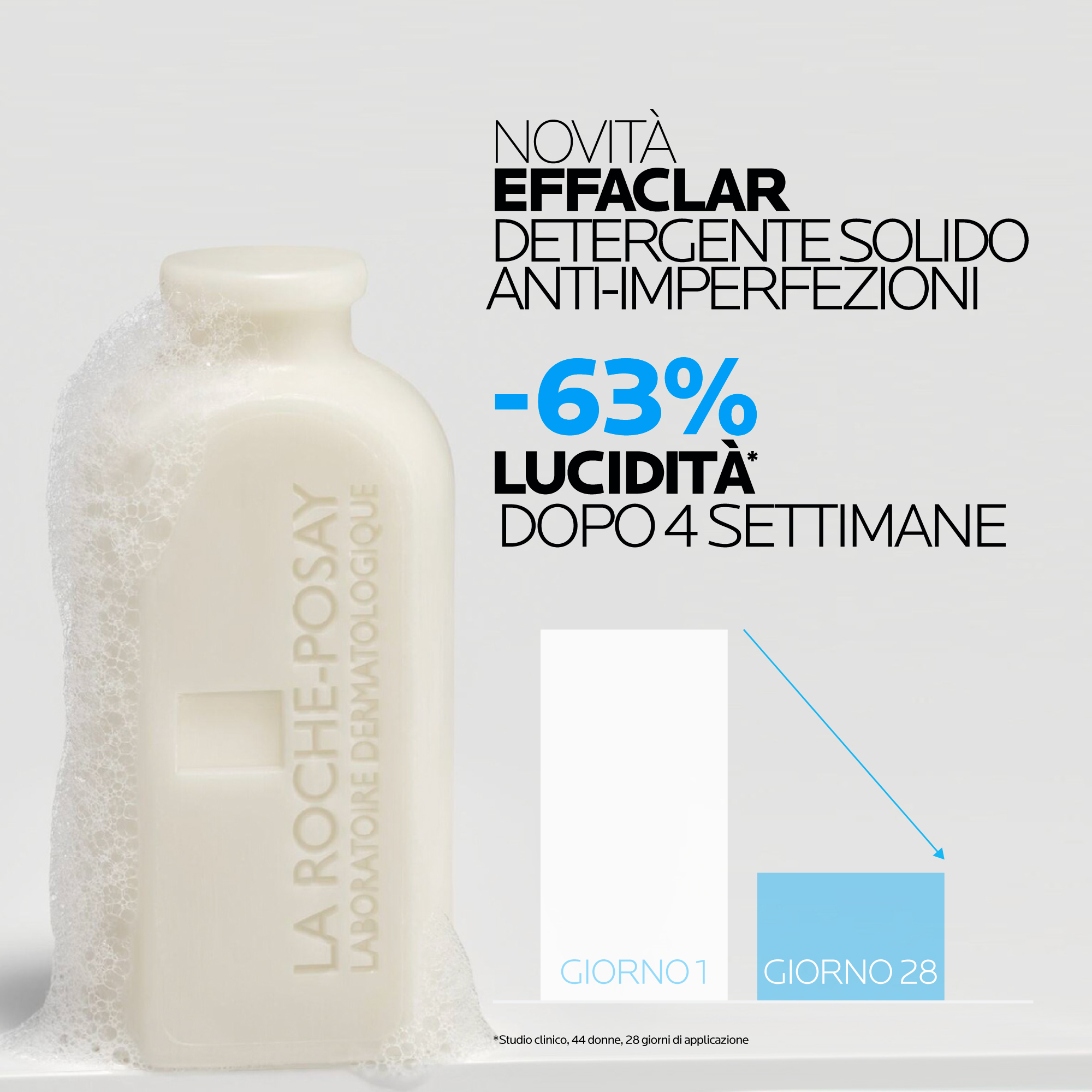 EFFACLAR DETERGENTE SOLIDO 65g
