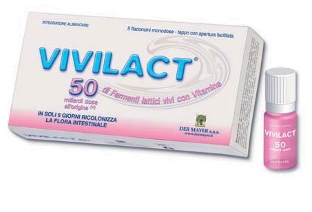 Vivilact 50 Miliardi Integratore 5 Flaconcini